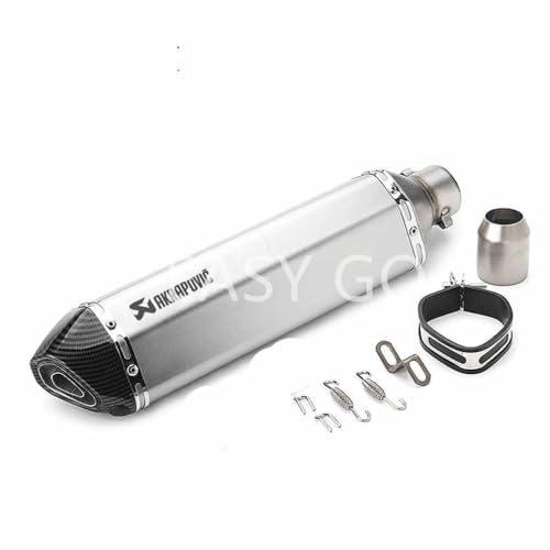 新品サイレンサー【チタンフェイク４７０ｍｍタイプ】　バッフル着脱式　肉厚ステンレスでいい音がしますよ！ TF470 ARROW PRO RACE チタンマフラー | BMWモーターサイクリスト