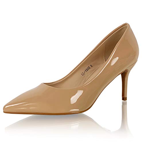 Marc Defang Womens Nude Patent Leather 3