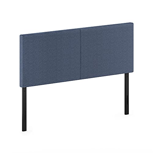 Image of Furinno Roanne Upholstered Headboard, Denim, Queen