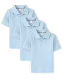 Picture of Gymboree,Boys,and Toddler Short Sleeve Polo Shirt,Cloudless 3-Pack,6