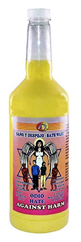 3 botellas extra grandes contra el baño dañino - Contra DAÑOS 32 OZ. - Magick Pagan Wicca