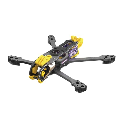 SpeedyBee Mario5 Pro�o�[�W����5�C���`FPV�h���[���t���[�� - 226mm�z�C�[���x�[�X�A�y�ʐ݌v�ACNC�A���~�j�E�������w�b�h�ADJI O4 O3�G�A���j�b�g�ƌ݊���������A�f���t���[�X�^�C���̔�s�ɍœK (DC Pro�o�[�W����