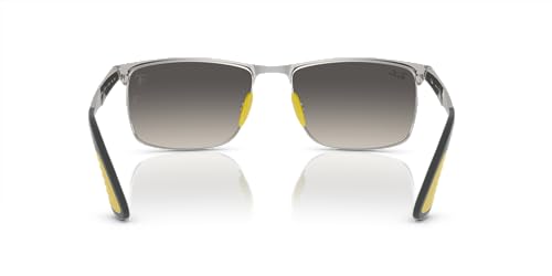 Image of Ray-Ban Rb3726m Scuderia Ferrari Collection Rectangular Sunglasses