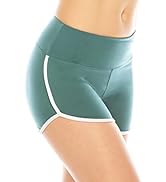 ALWAYS Women Workout Yoga Shorts - Premium Buttery Soft Solid Stretch Cheerleader Running Dance V...