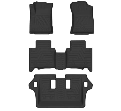 Tapis de sol voiture toutes saisons Fortuner LHD RHD 2005-2021 7 places