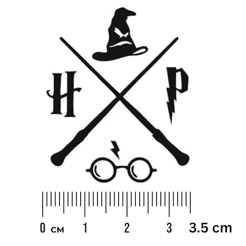 Image of Kunya Personalised Book Stamp with Your Name(3.5 cm Dia), customised for Stamping Books for Readers, Great Gift for booklovers, Kids, Teachers (Wizarding Seal)