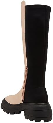 Katy Perry Women's The Geli Combat Stretch Boot, Pink Clay, 8 | Image 2