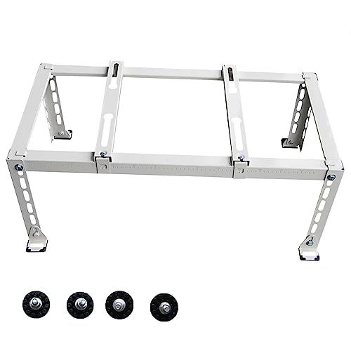 Support de sol pour mini-split et système CVC robuste et antirouille