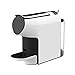 Dzwyc Maquina de Cafe Máquina Multifuncional Totalmente automática Cafetera de café Capsule Capsule Coffee Machine Pequeño Máquina de café Espresso Cafetera Portátil 19Bar Cafetera (Color : White)