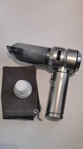 VNOST Car Vacuum Mini Cordless(Mysterious Silver)