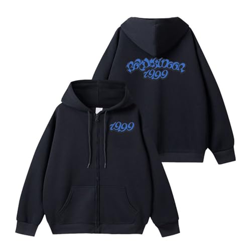 Photo de MURQ Sweat-Shirt BOYNEXTD Album 19,99 2025 Sweat-Shirt de Support K-Pop Sweat-Shirt à Capuche Contton for Les Fans(Black 1- Fleece,XL)