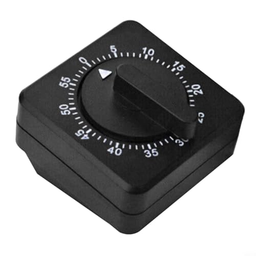 Filteilect Minuteur de cuisine mécanique 60 minutes avec alarme sonore