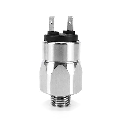 Pressostat réglable SUCO LF702 en acier inoxydable à septum argenté