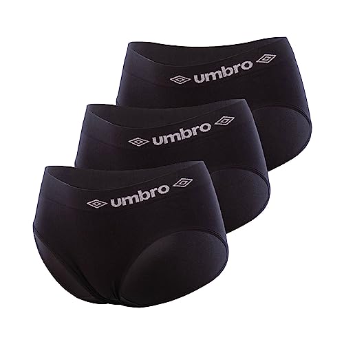 Umbro Umbro Culottes UMB/2/BSX3/A, Ropa Interior Mujer, Noir,