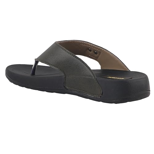 Image of WELCOME Soft Men's Slippers with Cushion FootBed for Adult | Comfortable & Light Weight | Stylish & Anti-Skid | Waterproof & Regular Flip Flops for Gents /Boys