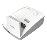 Vivitek DW771USTi - Proyector Interactivo de ultracorta Distancia (3500 lúmenes, resolución WXGA, 2,15 m en Diagonal Desde una Distancia de 44 cm), Color Blanco