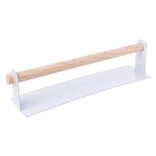XYNSNDB NEECS Portarotolo Autoadesivo da Cucina Portarotolo portasciugamani Appendiabiti per fazzoletti Mensola sospesa Portarotolo per Bagno (Colore : Argento)