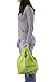 ChicoBag Micro Reusable Compact Grocery Bag with Attached Pouch and Clip, Parrot Green