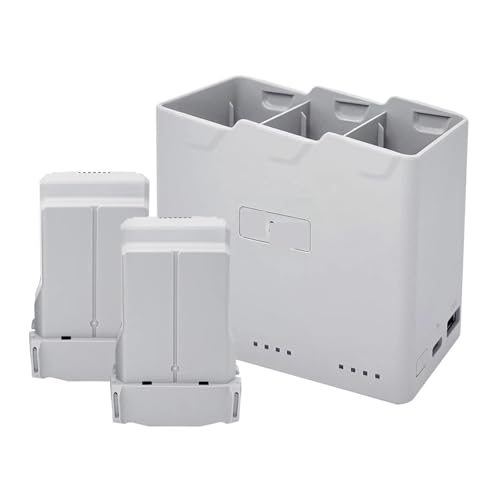 2 szt. Baterii i 1 szt. Zestaw koncentratora ładującego, kompatybilny z dronami DJI 3 i 4 Pro 3850 mAh 7,38 V Inteligentna ładowarka akumulatorów w locie