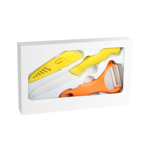 CS 4220000145 Ensemble économe et Couteau en céramique