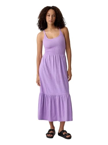 Image of Gap Women's V-Smocked Midi Dress
