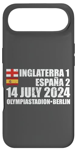 Carcasa para iPhone Air Euro Fútbol Inglaterra 1 España 2 Ganadores Final 2024