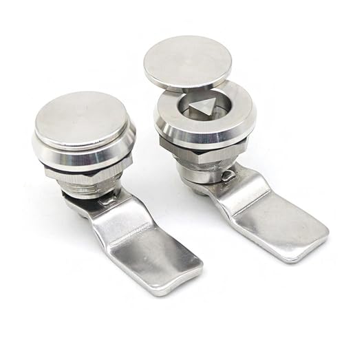 Serrure triangulaire MS705 boîte de distribution armoire inox 304 - 3