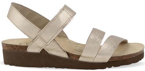 Image of NAOT Kayla Women's Sandals - Supportive 3-Strap Design with Backstrap, Cork & Latex Footbed - Arch Support - Travel-Friendly Comfortable Walking Sandals for All-Day Wear