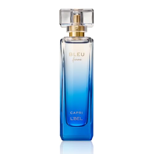 Catálogo de Roberto Verino Perfume - los más vendidos. 44 L'BEL - Bleu Femme Capri Perfume 50 ml, Perfume para Mujer, Fresco y de Larga Duración, Familia Olfativa Floral Frutal, Perfume Femenino, Elegante e Intenso, de Muy Alta...