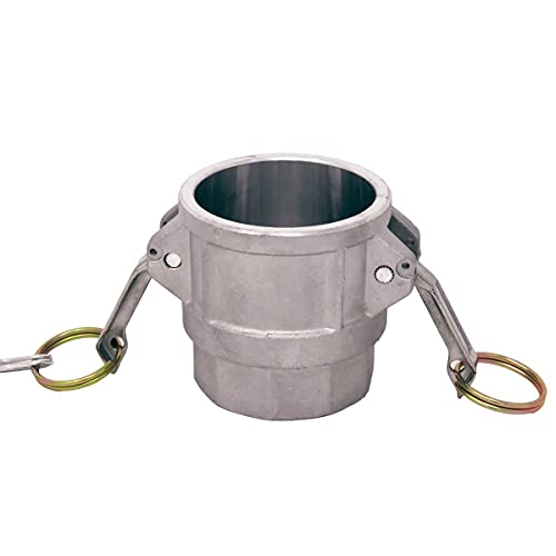 Gloxco Aluminum Type D Cam and Groove Hose Fitting, 3/4