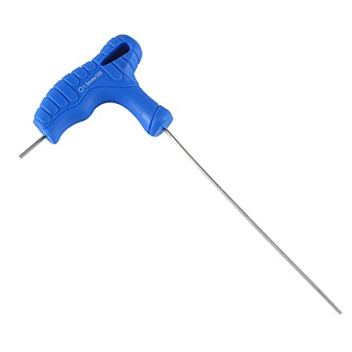 Larcele 1.5mm Llave Allen Hexagonal Llave Métrica con Mango en T,1 Pieza NLJBS-07 Cover