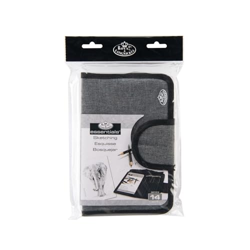 Royal & Langnickel Essentials Keep N' Carry Sketching Set, 14pc