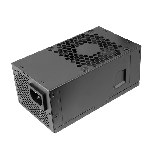 Tacens Anima APTII500P, TFX-Netzteil, 500W Leistung, Ultrakompaktes Design, 85% Effizienz, SMD-Technologie, 80mm Lüfter, Professionelles PC-Netzteil mit Flachkabeldesign, Schwarz