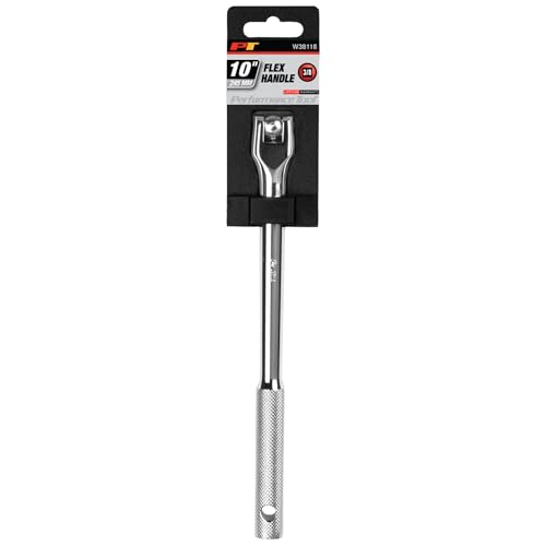 Image of Performance Tool W38118 3 /8-in Drive Flex Handle Home Improvement Hand Tool, Silver, 10-Inches