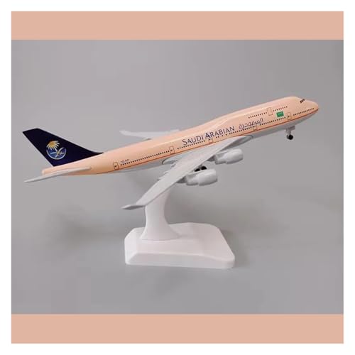 Modelo estático Boeing B747 fundido a presión de 20cm 7