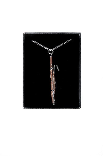 Bassoon Necklace-Zinc alloy metal-Bassoon Necklace Jewelry2
