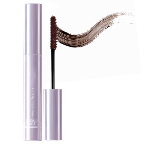 Image of Mascara for Older Women, 2026 New Curl Lightweight Tubing Mascara, Waterproof Fiber Mascara for Long-Lasting Volume amd Length Lashes, Quick-Dry and Smudge Proof, Brown, 1 Pcs
