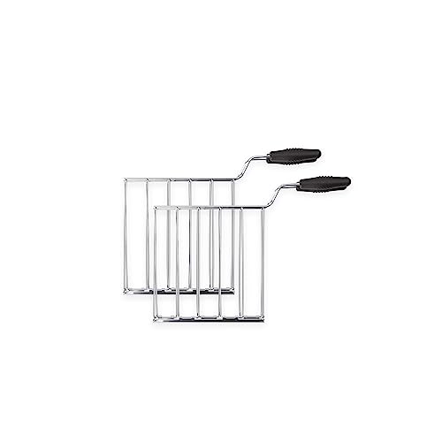 SMEG-2-Slice-Toaster-with-Sandwich-Racks-Black SMEG 2 Slice Toaster with Sandwich Racks Black