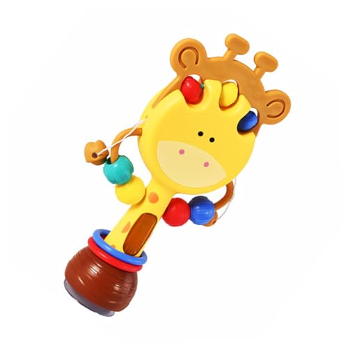 Hakidzell Rattle Drum with Suction Cup Musical Instrument