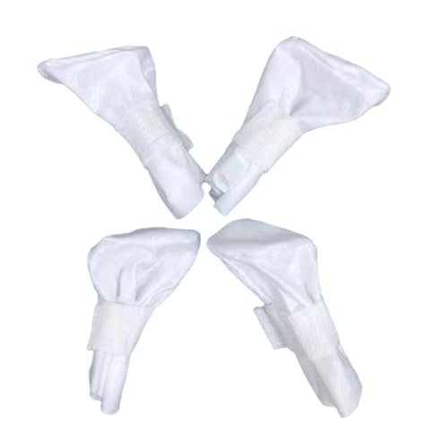 Rulbelok Dog Boot Dog Booties Waterproof with Sticker for Dogs Protections Wrap Socks Dog Boot Disposable Pet Foot Covers