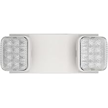 1 Pack LED Emergency Lights for Business, with Battery Backup, Two Head Adjustable LED Emergency Square Lighting for Home, UL 924 Certified-Emergency Lighting Fixture.