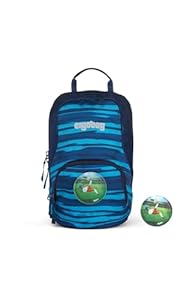 ergobag Ease Small Freizeitrucksack, Kindergartenrucksack, 6 Liter, 270 g Bärt - Blau
