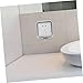 SEWACC 2pcs Outlet Cover Transparent Self Adhesive Socket Protector for Type Electrical Outlets Bathrooms and Kitchens Easy No Tool Installation