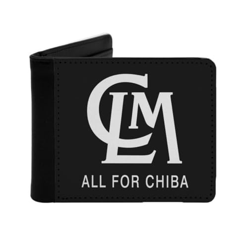 [ESASAZ] 千葉ロッテマリーンズ 二つ折り財布 レザー ウォレット Wallet 小銭入れ カードケース コインケース カード入れ 札入れ 男性用 コンパクト ビジネス 紙幣収納 男女兼用 野球応援 記念品 プレゼントのサムネイル