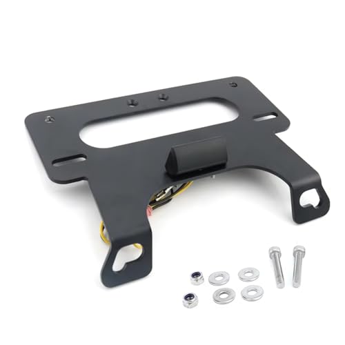 Support plaque d'immatriculation GSXR1000 support de plaque réglable épuré