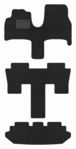 Tapis de sol Lancia Phedra 7 places antidérapant graphite pour modèle 2002-2010