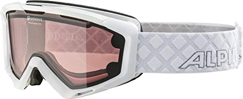 ALPINA PANOMA MAGNETIC Q - Beschlagfreie, Bruchsichere Wechselscheiben OTG Skibrille Mit 100% UV...