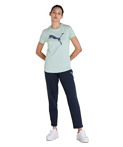 Image of Puma - Women's Leopard Cat Logo Regular Fit Tee (67173984)