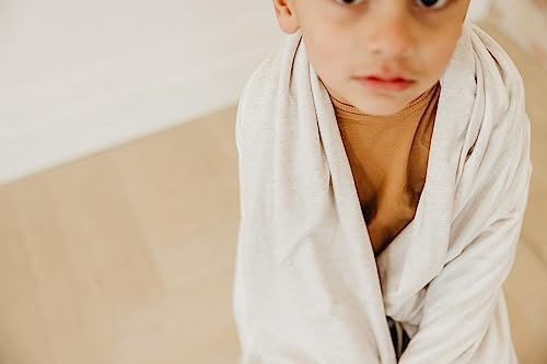 Image of Copper Pearl Jumbo 3-Layer Baby Blanket: Soft Baby Quilts for Boys and Girls | Breathable, Cozy, Toddler Blanket | Baby Quilt for Newborns | 46x46 Premium Polyester /Rayon | Coastal
