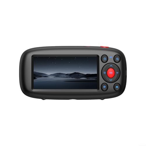 Cámara digital infantil y juvenil rosa de 48 MP, el regalo perfecto para crear vlogs en 2.5K 7